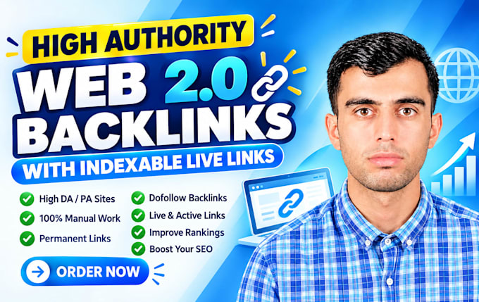 create indexable web 2 0 backlinks for website ranking