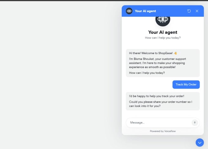 build an ai customer support chatbot for ecommerce