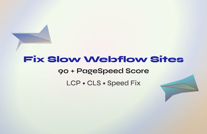 improve your webflow website pagespeed score