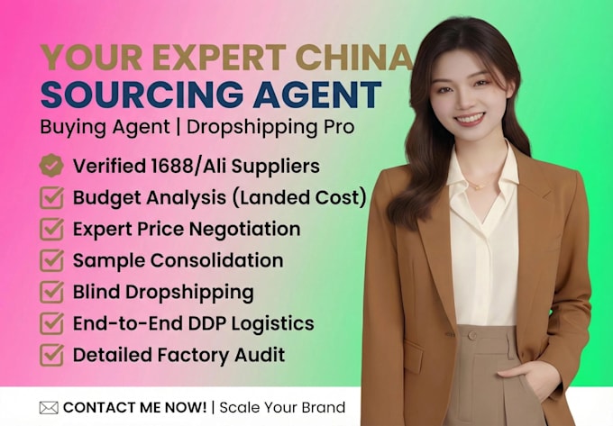 be your expert china sourcing buying agent, dropshipping partner