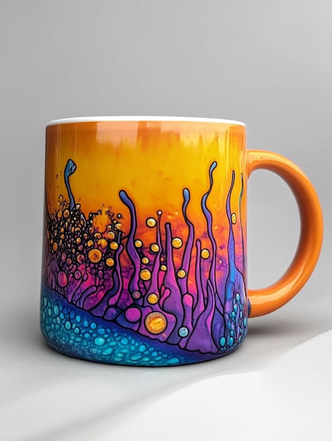 make brilliant mug, tumbler design