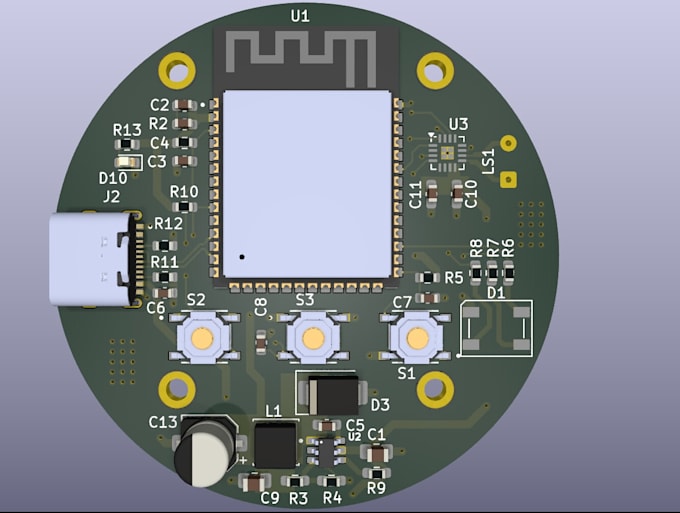 design professional pcbs and program esp32, stm32, or arduino firmware