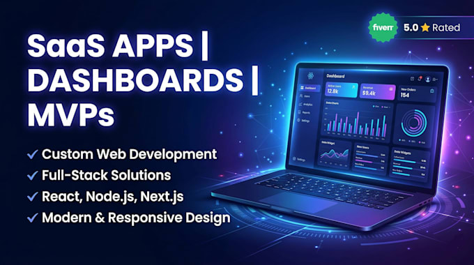 Build ai powered web apps, saas platforms, and dashboards by Tawtaw_18 ...