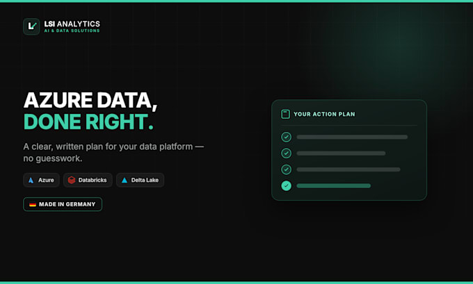 consult your azure data platform and cloud data architecture