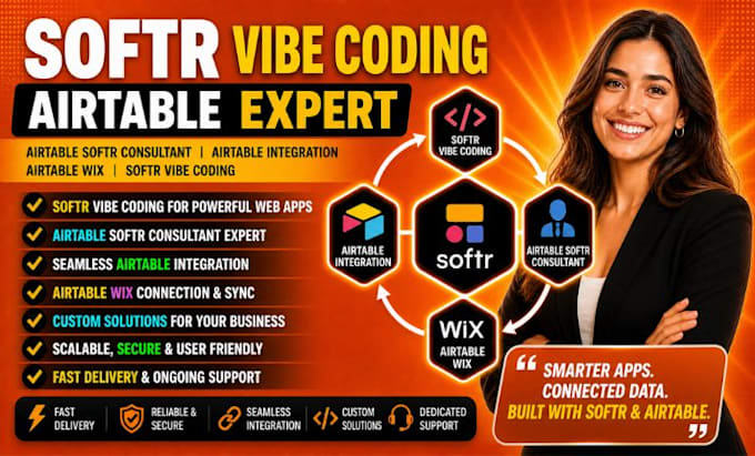 softr vibe coding, airtable softr consultant, airtable integration, airtable wix