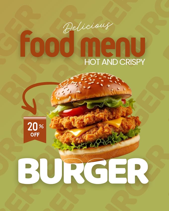 create modern product advertising design