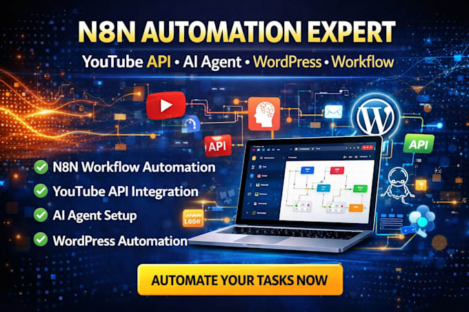 Integração e automação com api do youtube no n8n agente de ia n8n ...