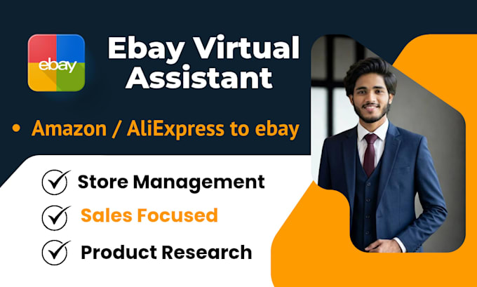 complete manage your ebay dropshipping store and automation