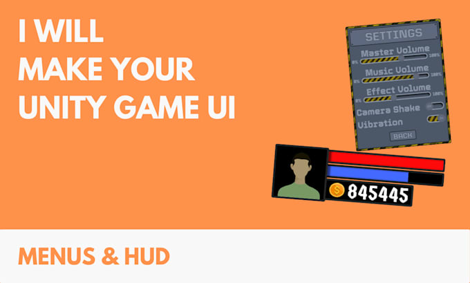 design a professional UI system for your unity game