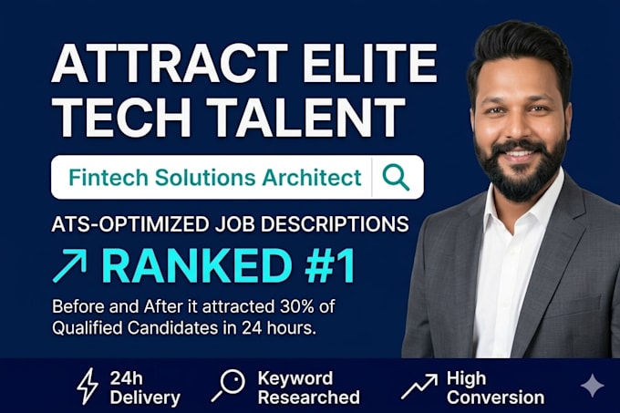 an ats optimized job description for tech and fintech hiring
