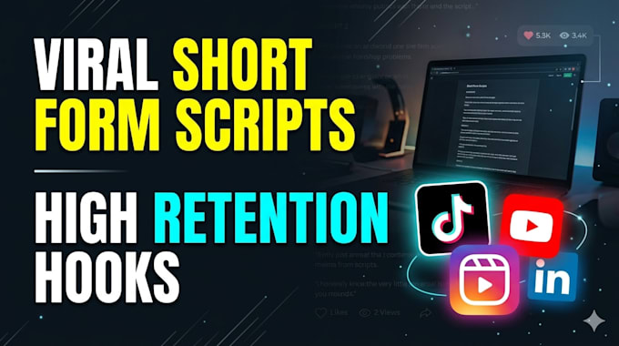 create high retention short form scripts