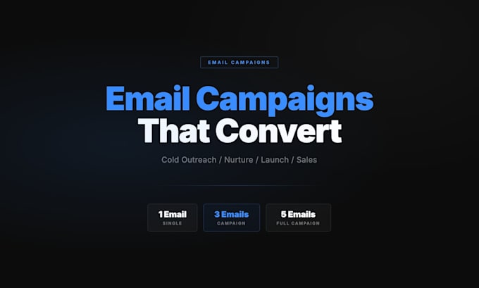 write high converting emails for your marketing or cold email campaign