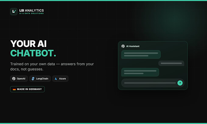 build a rag chatbot or llm application using azure openai and ai search