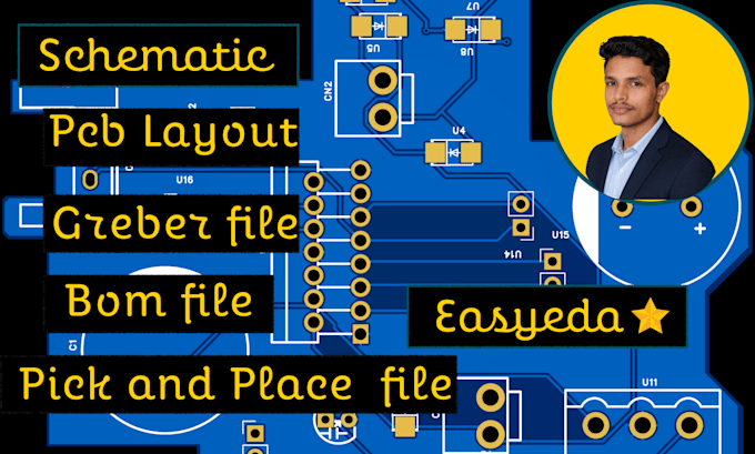 design professional pcb in easyeda
