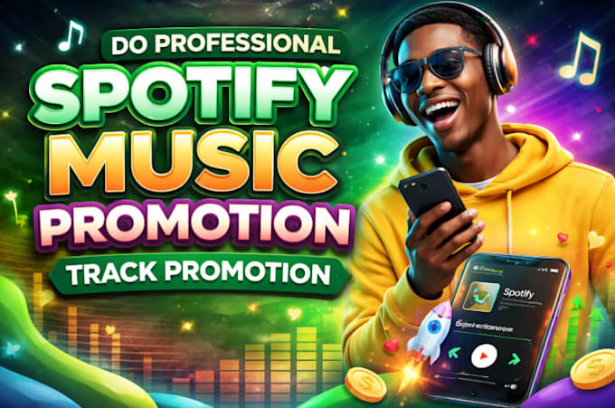 do professional spotify music promotion track promotion