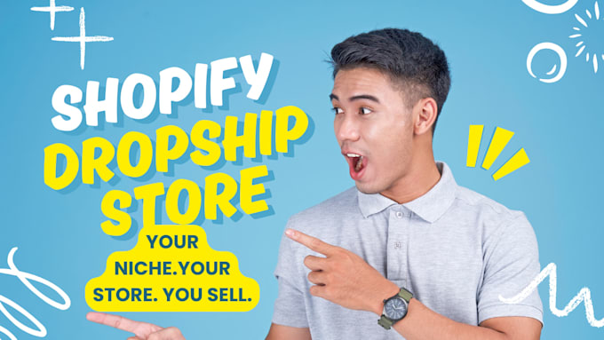 build a professional dropshipping store in your preferred niche