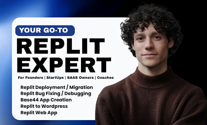 fix replit bugs, debug, deploy, and migrate replit app or website to wordpress