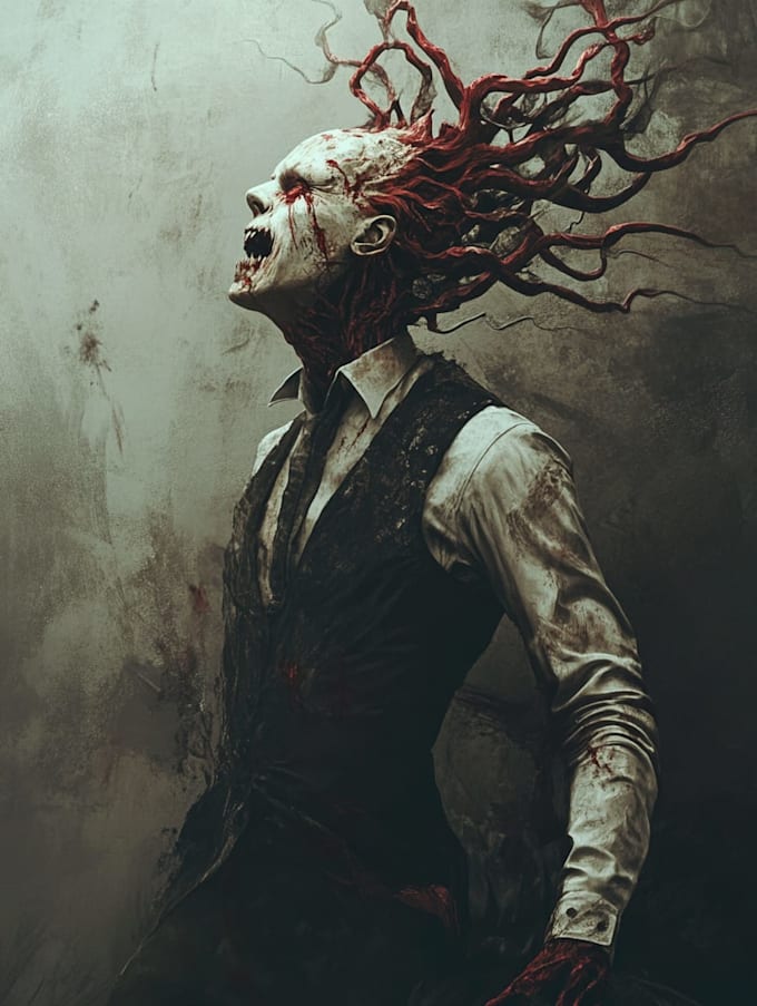 fantasy horror and fantasy horror character