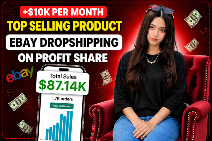 do ebay dropshipping on profit share