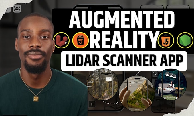develop augmented reality app, ar app, ar lidar app, augmented realtiy via unity