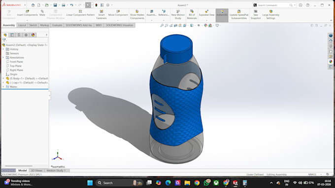 design 3d cad models in solidworks