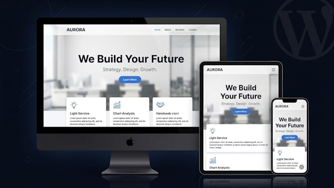 build a professional wordpress website for your business