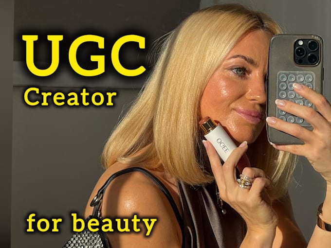 create high converting beauty ugc videos 40 plus UK