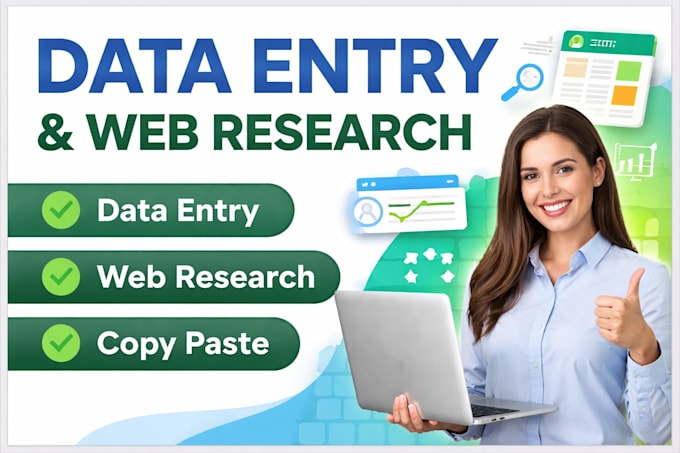 do data entry or simple online tasks