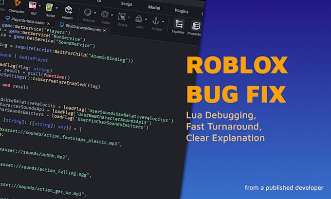 find and fix bugs in your roblox lua scripts