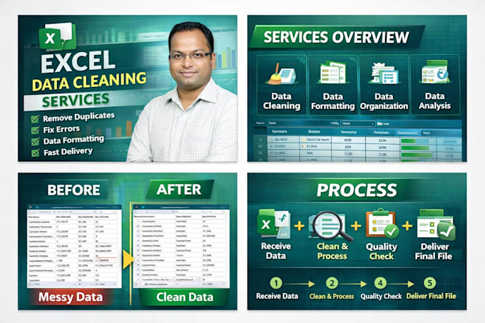 do data entry and advanced excel dashboard creation