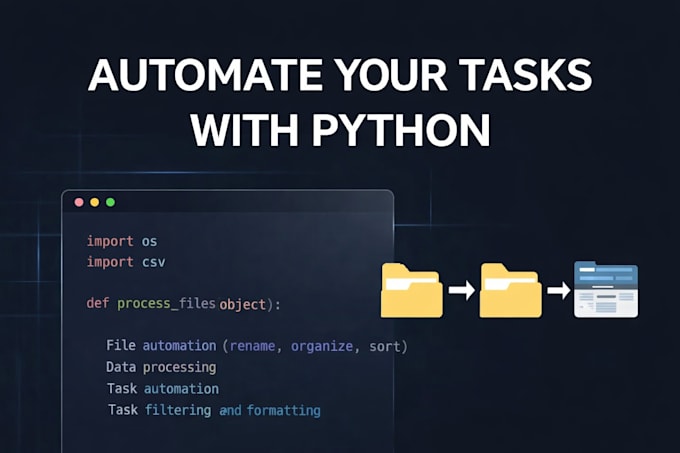 automate repetitive tasks with python