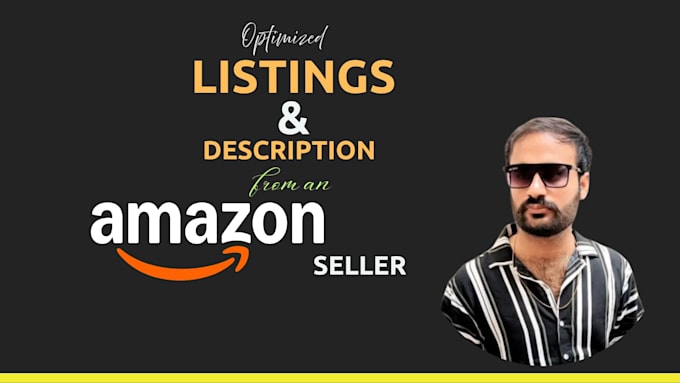 write a perfect optimized amazon listing and description