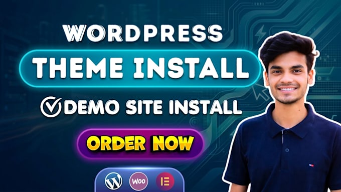 install wordpress theme, themeforest theme and customize