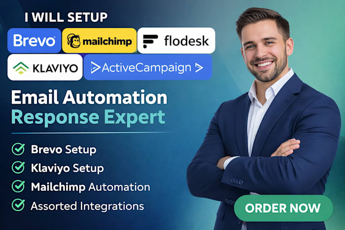setup brevo mailchimp flodesk klaviyo activecampaign email automation expert