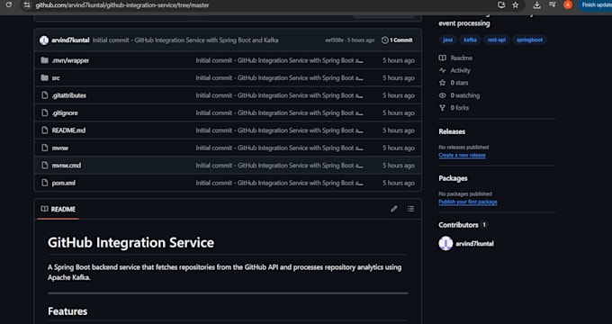 build a spring boot rest API backend for your application