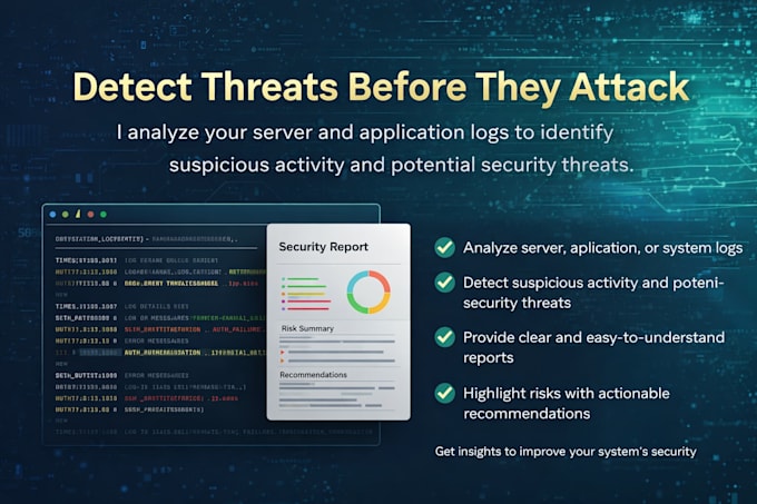 detect security threats from your server logs and protect your system