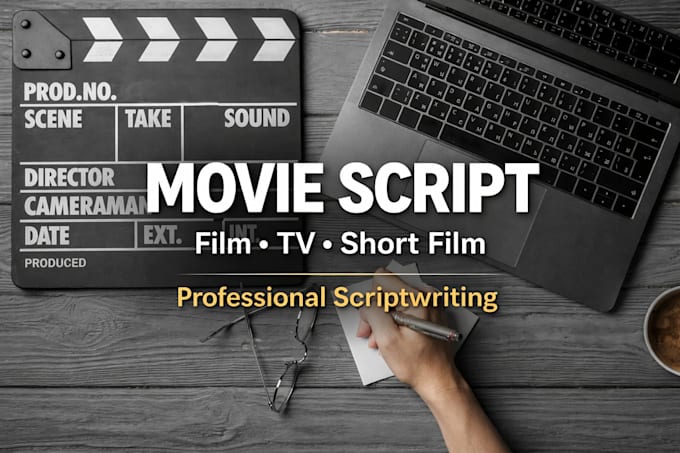 write screenplay movie and TV scripts scriptwriter