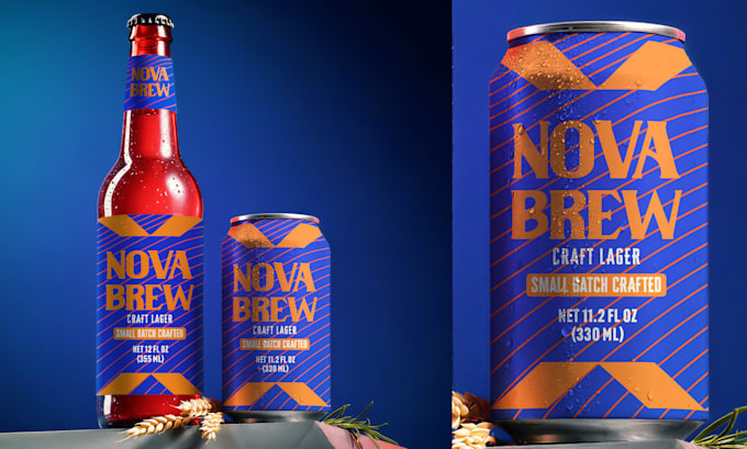 create a winning product label, packaging and box design