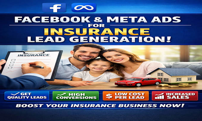 run facebook meta ads for insurance lead generation