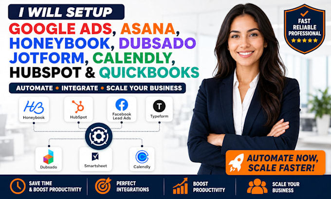 google ads mailchimp trello salesforce jotform acuity todoist xero hootsuite doc