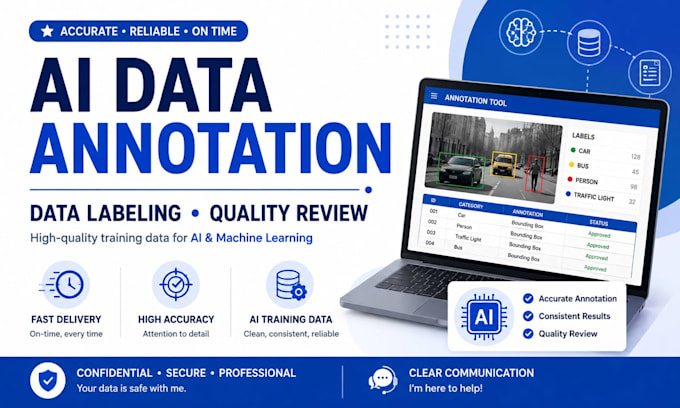 do accurate data annotation, data labeling and ai data review