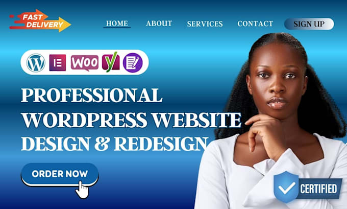 build wordpress website, redesign wordpress website, build wordpress website