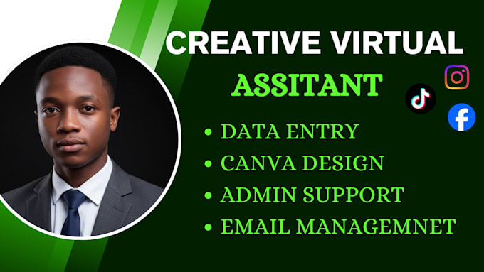 be your creative virtual assistant personal assistant and executive assistant