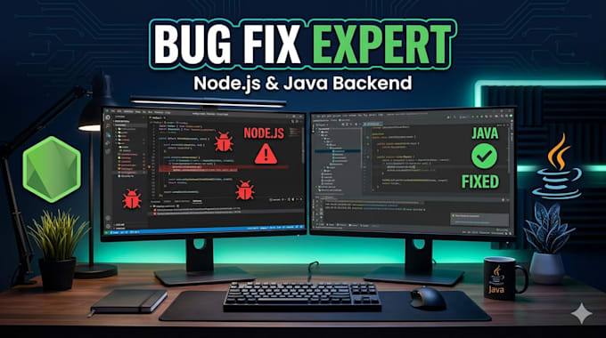 debug and fix bugs in your vibe coded or ai generated nodejs and java backend