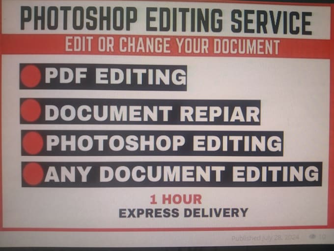edit any type of documents