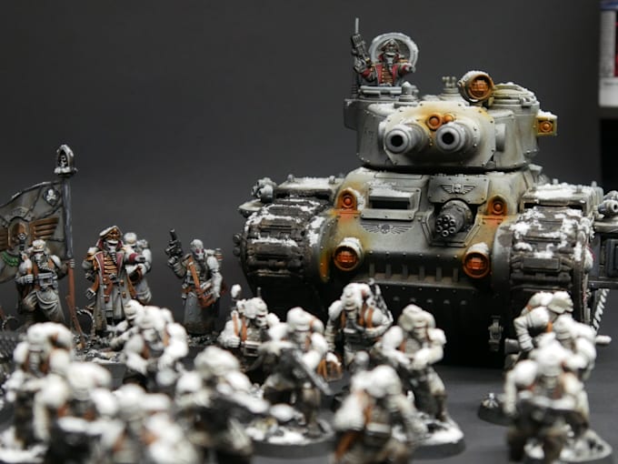 paint your wargame miniatures