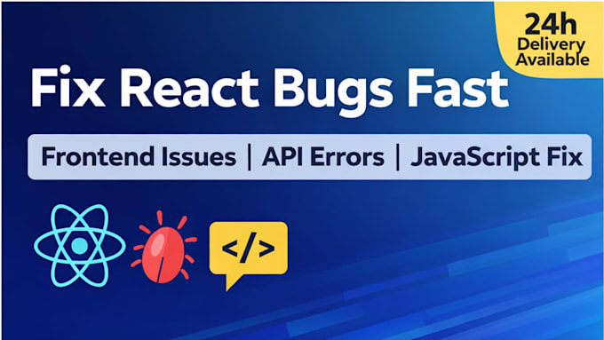 fix react bugs frontend issues and API integration errors