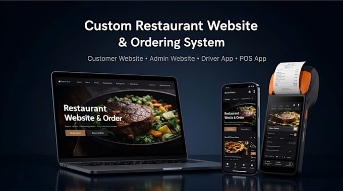 build a custom restaurant website with online ordering