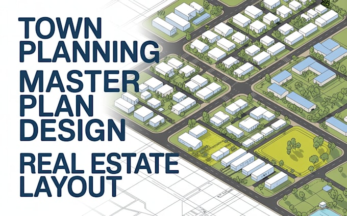 design town planning master plan for efficient land development