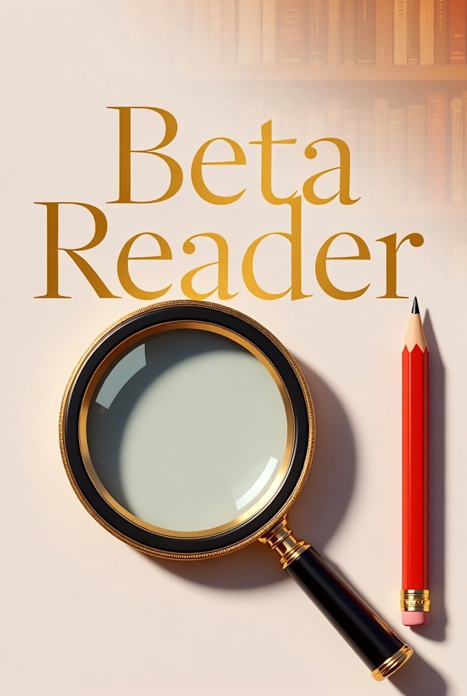 beta read your novel, give honest feedback and reader report